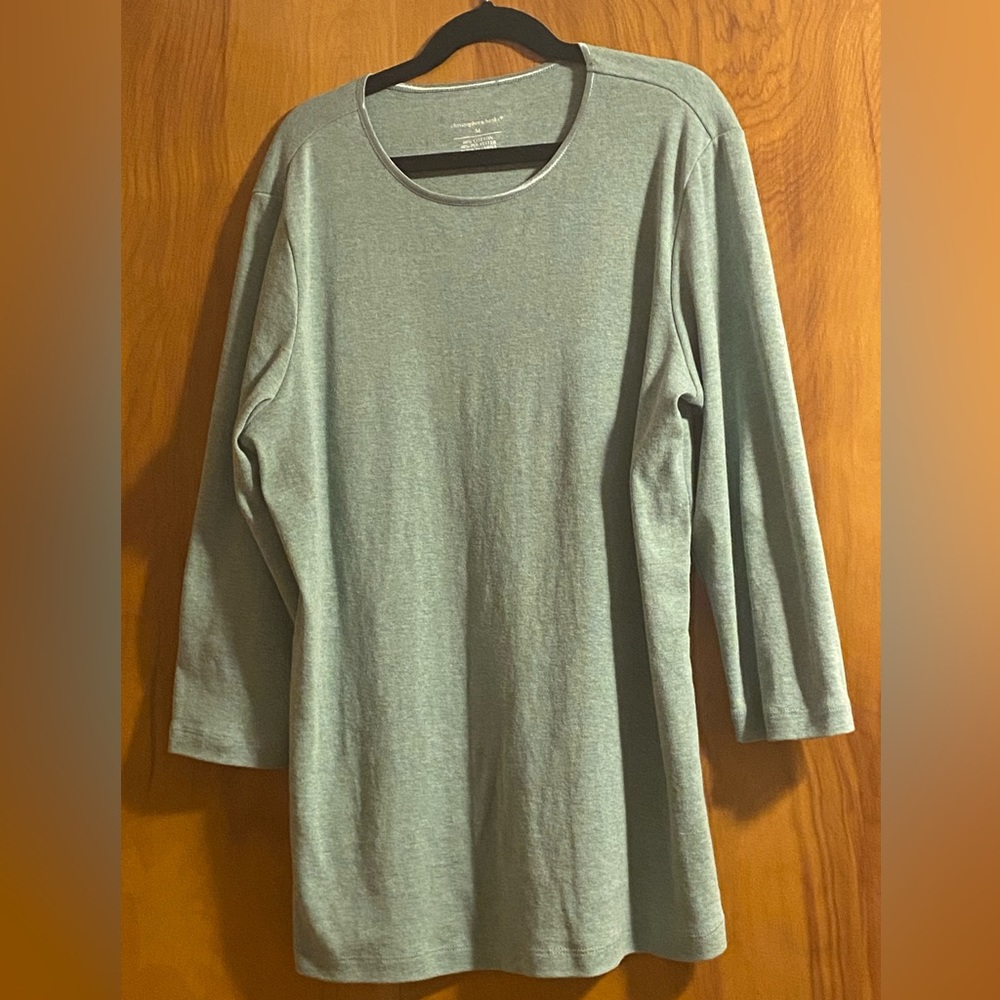 Christopher & Banks 3/4 length sleeve top. Size Medium.